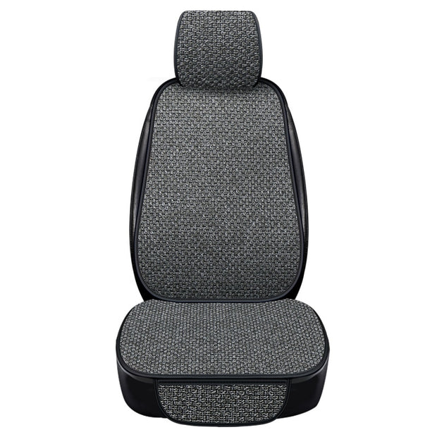 Couvre-siège avant de voiture couleur gris chiné