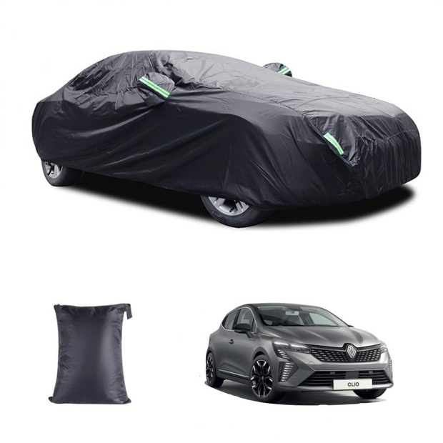 Housse Renault Clio, protection de carrosserie imperméable.