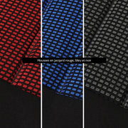 Housses de sièges auto en Jacquard rouge, bleu ou noir