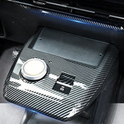 Accessoires MG4 EV, placage carbone pour console centrale et ventilation.