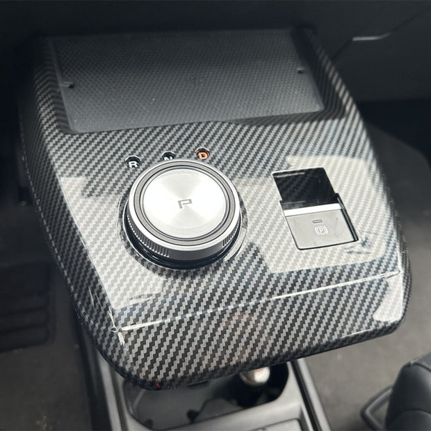 Placage carbone console BV MG4 EV – AutoLuso